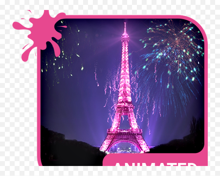 Paris Love Animated Keyboard Android - Eiffel Tower Emoji,Paris Emoji Keyboard