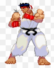 Ryu - Ryu Street Fighter Pixel Emoji,Street Fighter Emoji