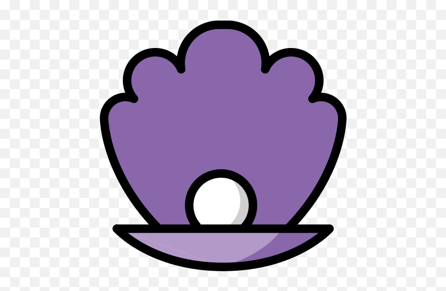 Oyster Emoji - Emoji Perla,Oyster Emoji
