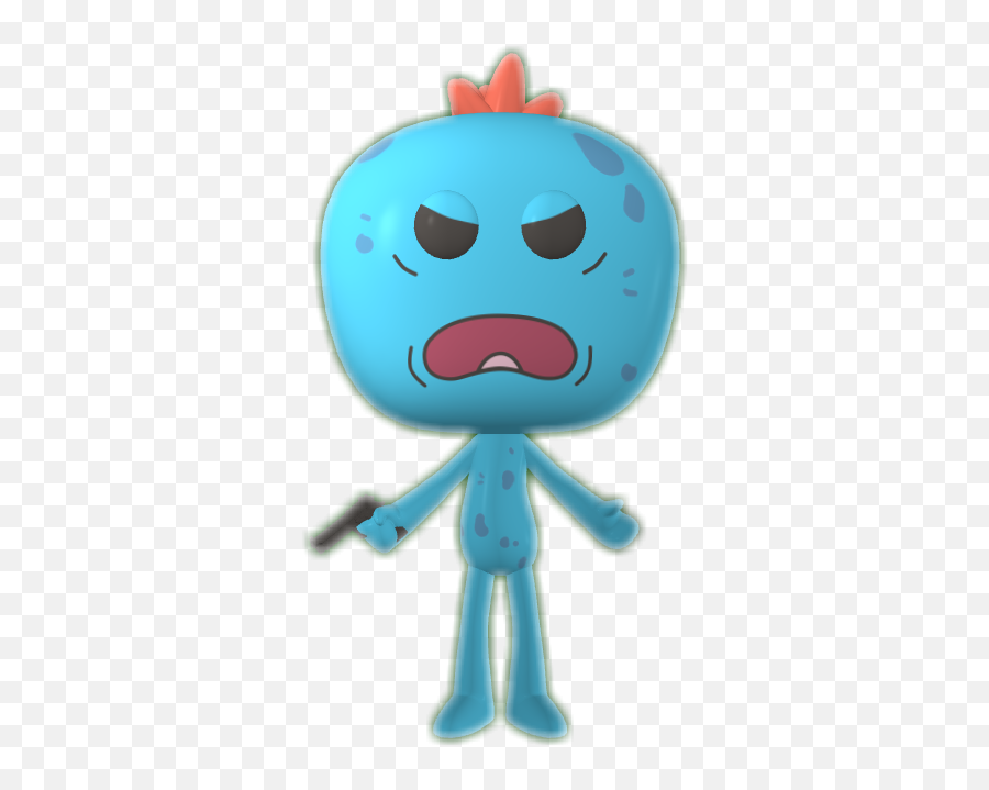 Rickandmorty Funko Meeseeks Sticker - Dot Emoji,Meeseeks Emoji