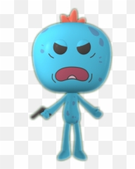 Rickandmorty Funko Meeseeks Sticker - Dot Emoji,Meeseeks Emoji