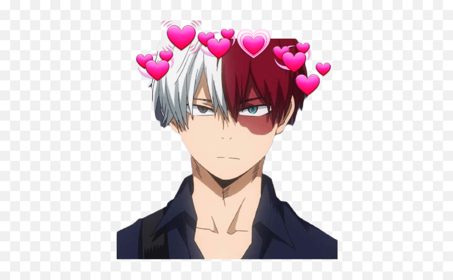 My Hero Academia - Todoroki Shoto Emoji,My Hero Academia Emojis