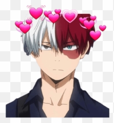 My Hero Academia - Todoroki Shoto Emoji,My Hero Academia Emojis