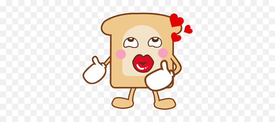 Hottie Bread - Happy Emoji,Hottie Emoji