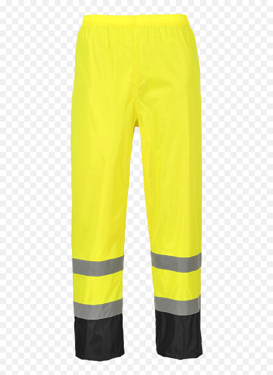 Portwest H444 Hi - Vis Classic Contrast Waterproof Rain Pants Portwest H444 Emoji,Custom Emoji Pants
