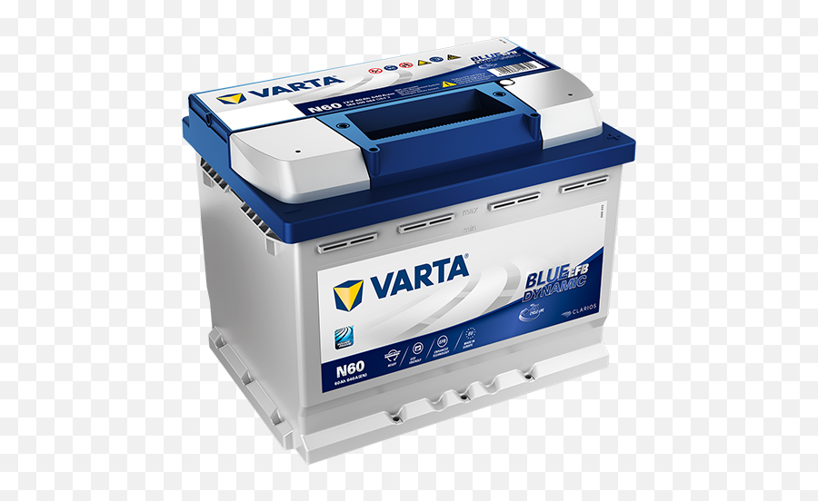 Varta Blue Dynamic Efb Batteries - Battery Orginal Dodge Caliber 2007 Emoji,Car Power Battery Emoji