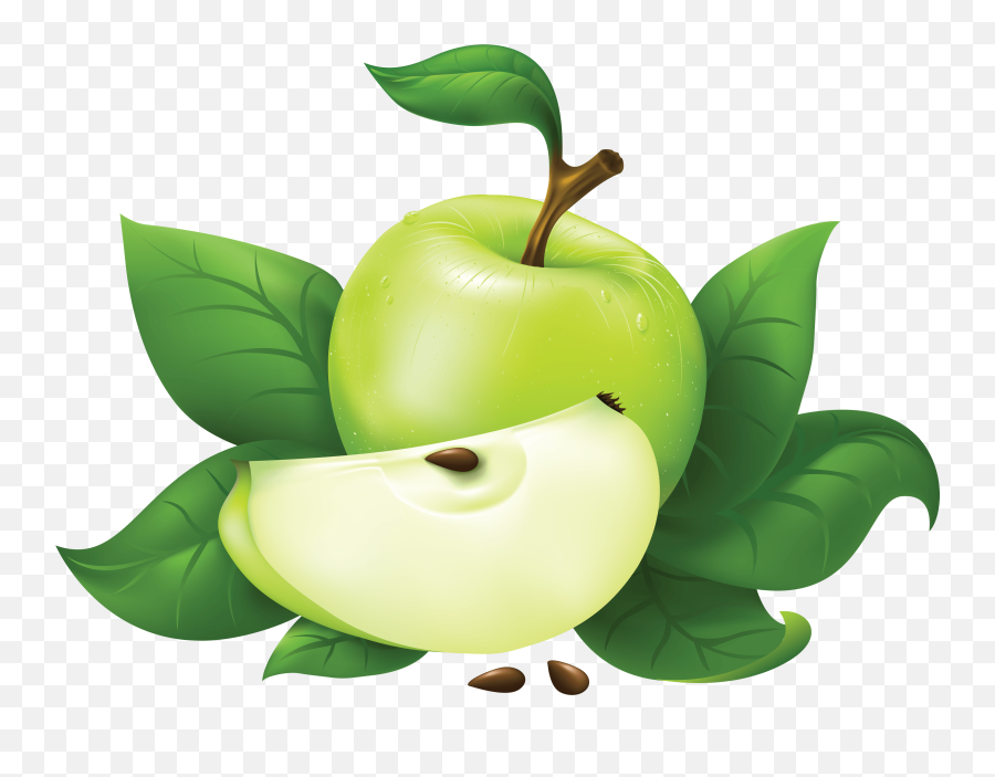47 Green Apple Png Image Emoji,Golden Apple Emoji
