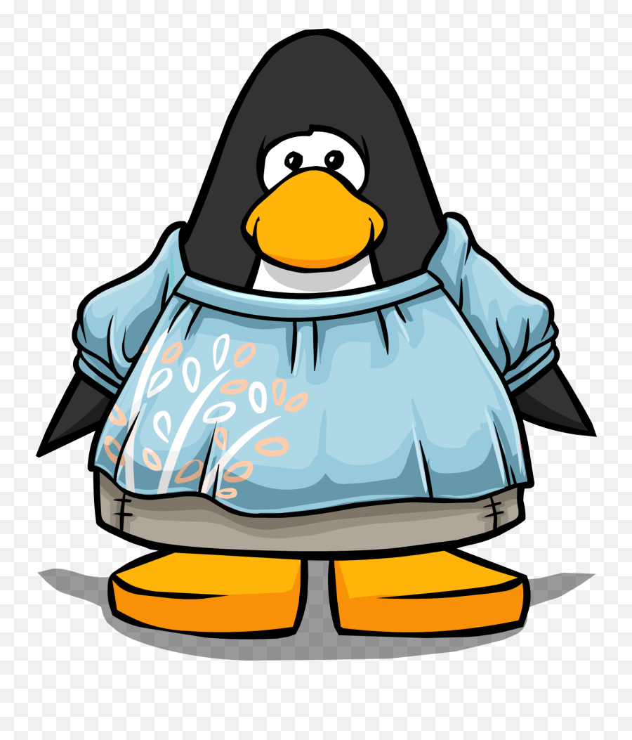 Floor Clipart Scrub - Penguin From Club Penguin Png Club Penguin Tuxedo Emoji,Penguin Emoticon For Facebook