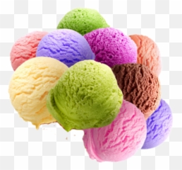 The Most Edited - Big Colorful Ice Cream Emoji,Sorbet Emoji