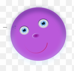 Facesmileypurplevioletfunny - Free Image From Needpixcom Purple Smiley Face Emoji,Side Eyes Emoticon