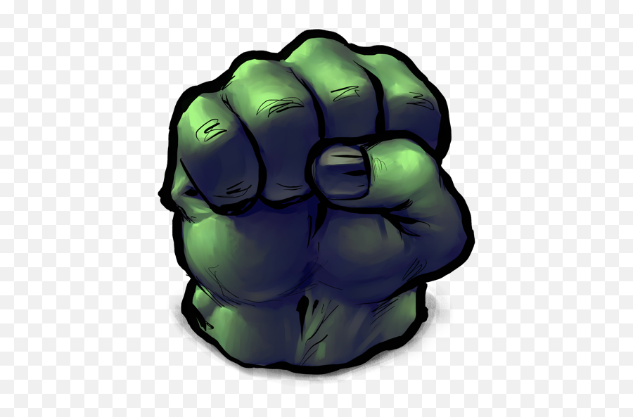 Comics Fist Hulk Ultrabuuf 128px Icon Gallery - Hulk Fist Transparent Background Emoji,Hulk Emoji
