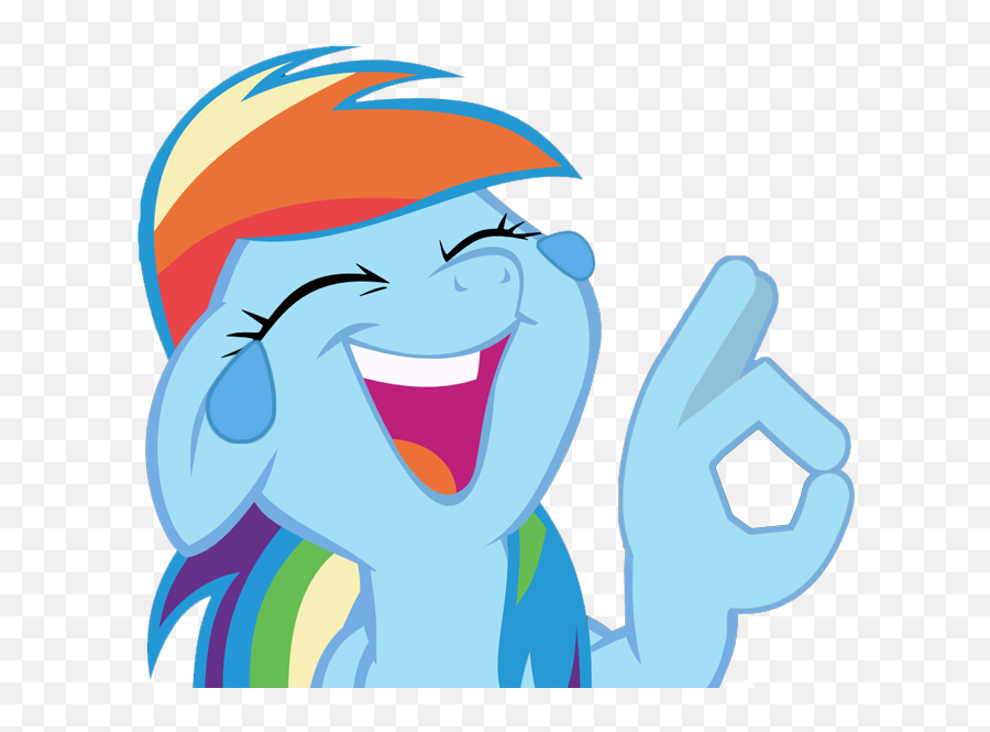 Sticker De Vilipande Sur Other Poney Pony Mlp Rainbow Dash - Cursed My Little Pony Emoji,Mlp Emojis
