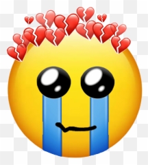Heartbreak Emoji Heartbreak Emoji,Heartbreak Emoji