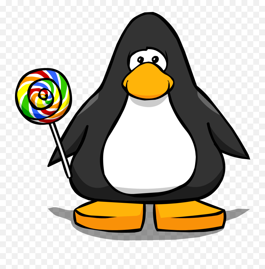 Lollipop Club Penguin Wiki Fandom - Club Penguin Red Penguin Emoji,No Emojis In Lollipop