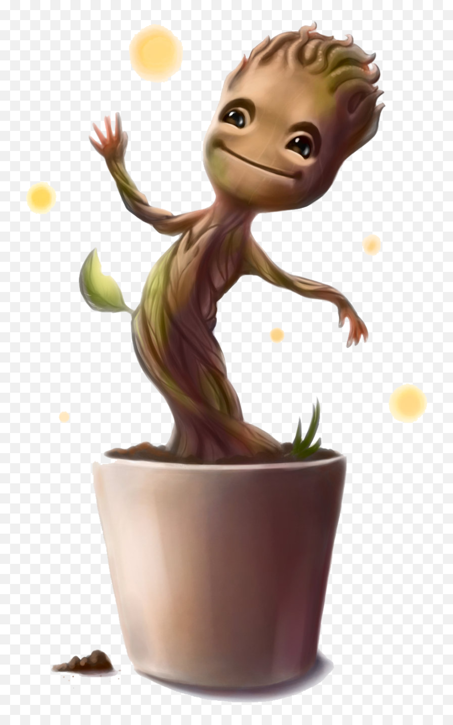 Flowerpot - Free Icon Library Baby Groot With No Background Emoji,Groot Emoji