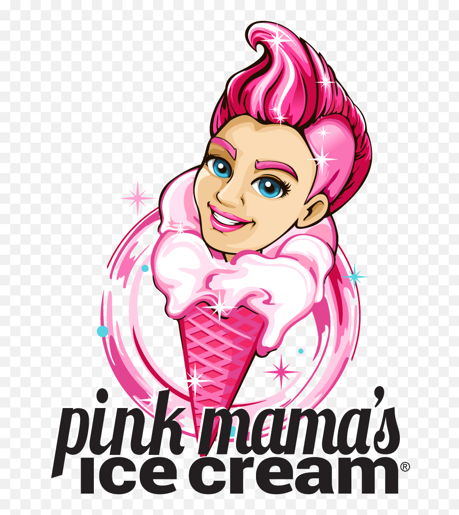 Pink Mamas Ice Cream - Mama Ice Cream Emoji,Pepsi Ice Cream Emoji