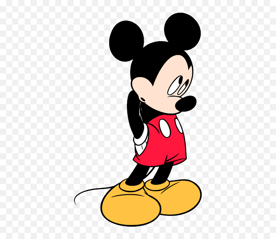 Animated Heroes - Cartoon Mickey Mouse Shy Emoji,Emotions Mickey