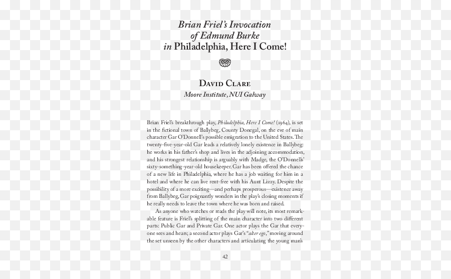 Friels Invocation Of - Document Emoji,Edmund Burke Quote On Emotion