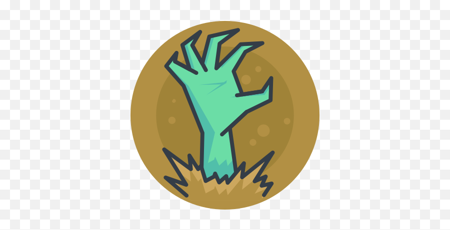Halloween Monster Rising Scary - Zombie Icon Emoji,Zombi Text Emoticon
