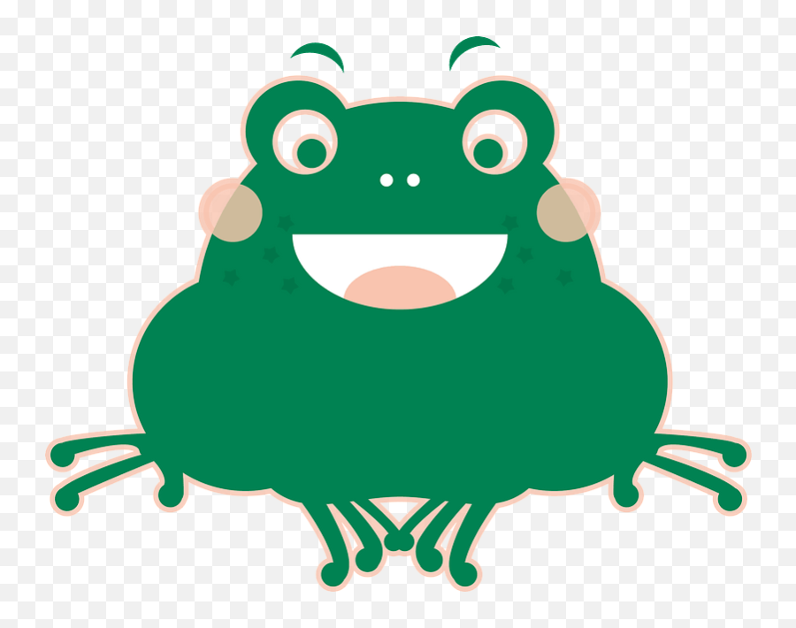 Happy Frog Clipart Free Download Transparent Png Creazilla - Toads Emoji,Frog Face Emoji