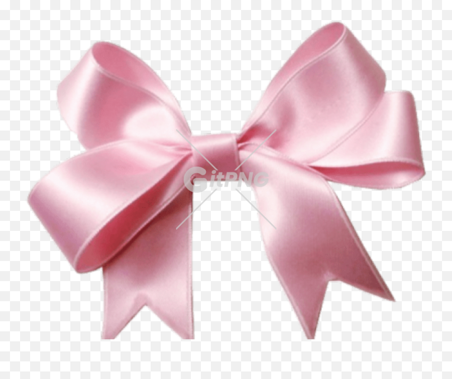 Tags - Ribbon Gitpng Free Stock Photos Pink Bow Png Emoji,Black Ribbon Emoji Whatsapp