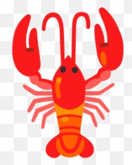 Lobster Emoji - Emoji Lagosta,Lobster Emoji