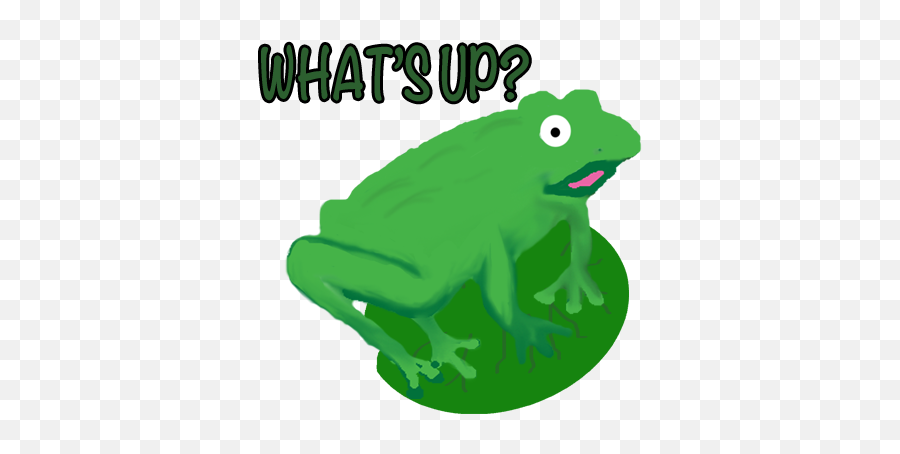 Frogs Alive Stickers By Louisa Callender - Toads Emoji,What Is The Coffee With Frog Emoji