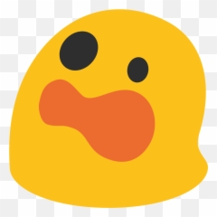 Scared face emoticon. 21095362 PNG