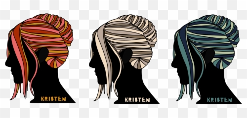 Visual Design - Hair Design Emoji,Emotion Filled Art Pieces
