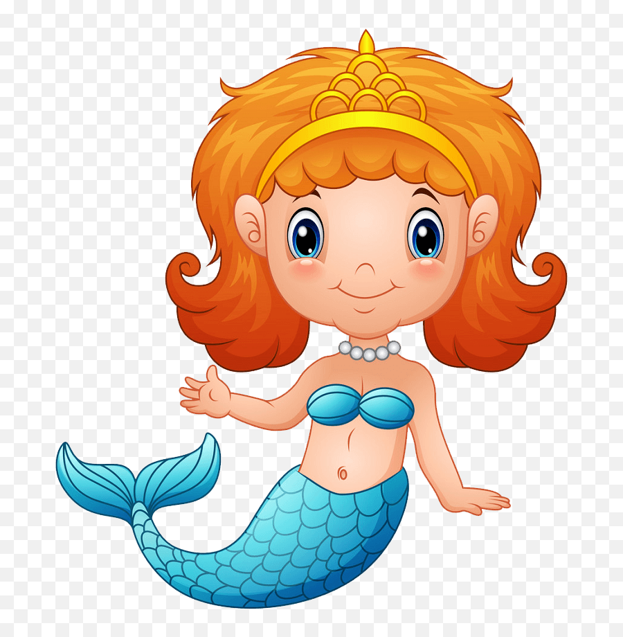 Mermaid Clipart - Clipartworld La Sirenita Azul Vector Emoji,Little Mermaid Emoji