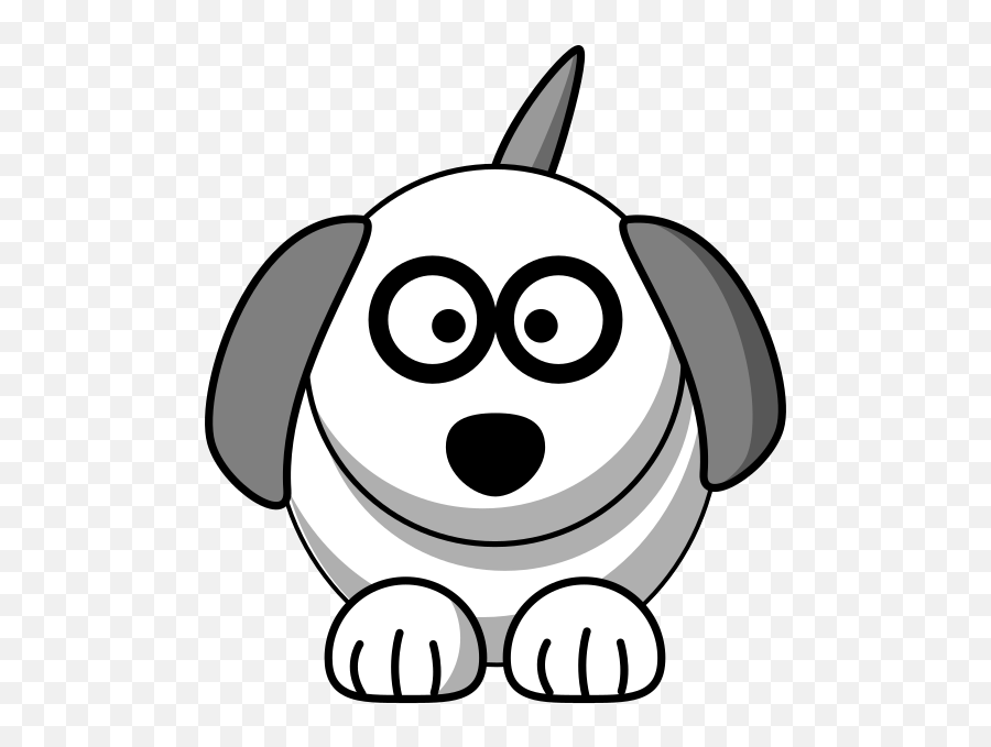 Cartoon Puppy Face Outline Clipart - Drawn Dog Outline Png Emoji,Boston Terrier Emojis -imessage Gmail