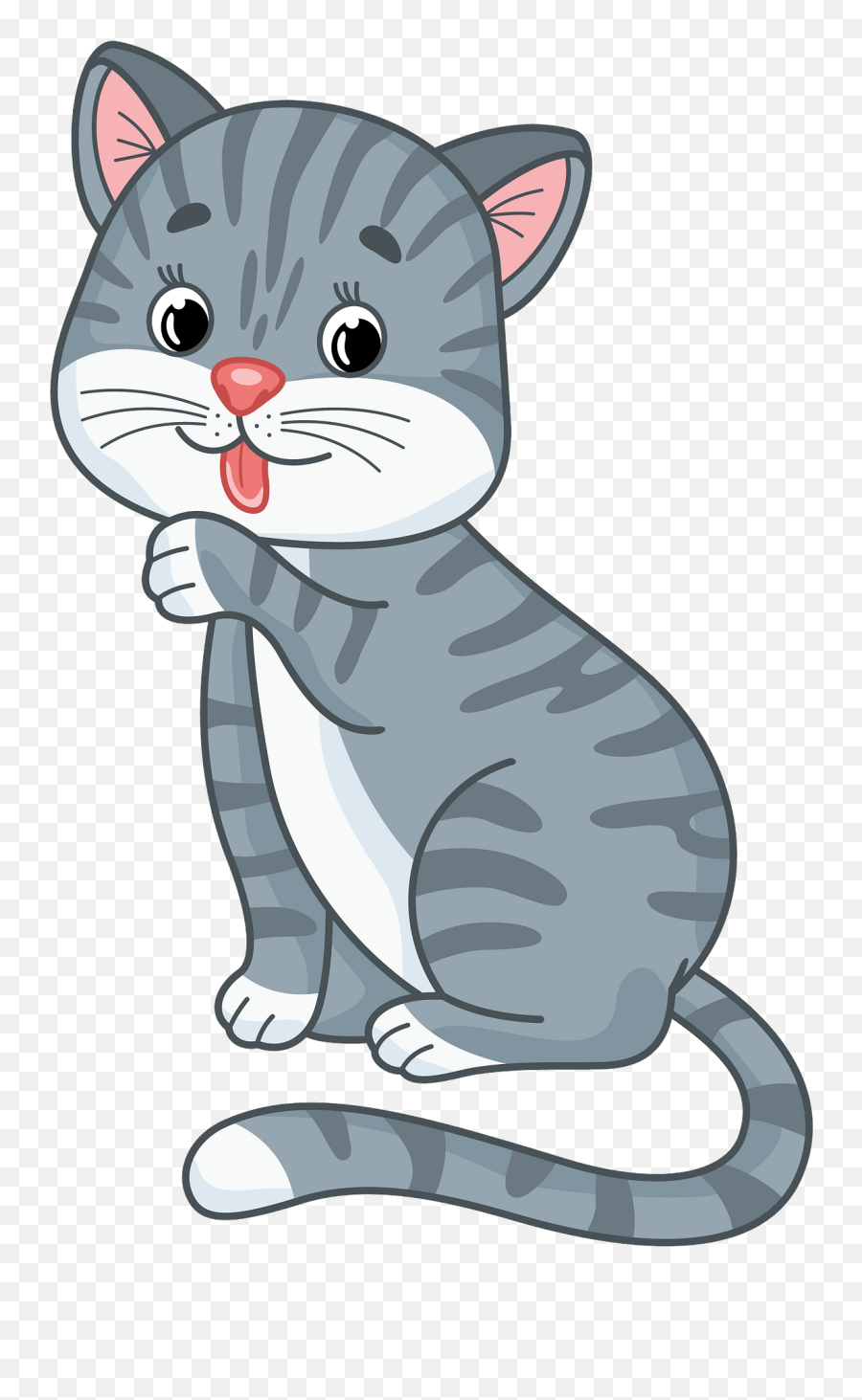 Cat Clipart Free Download Transparent Png Creazilla - Cat Clipart Free Emoji,Kawaii Buff Cat Emoticon