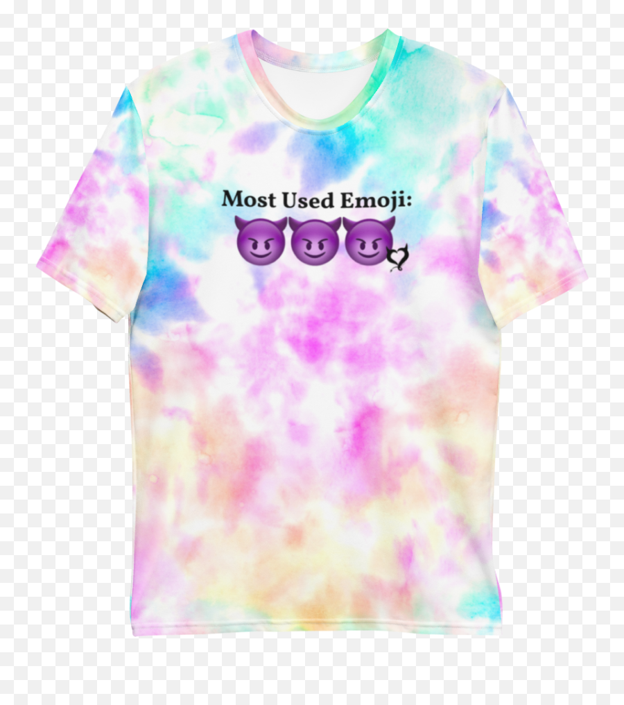 Used Emoji - Short Sleeve,Tie-dye Emoji