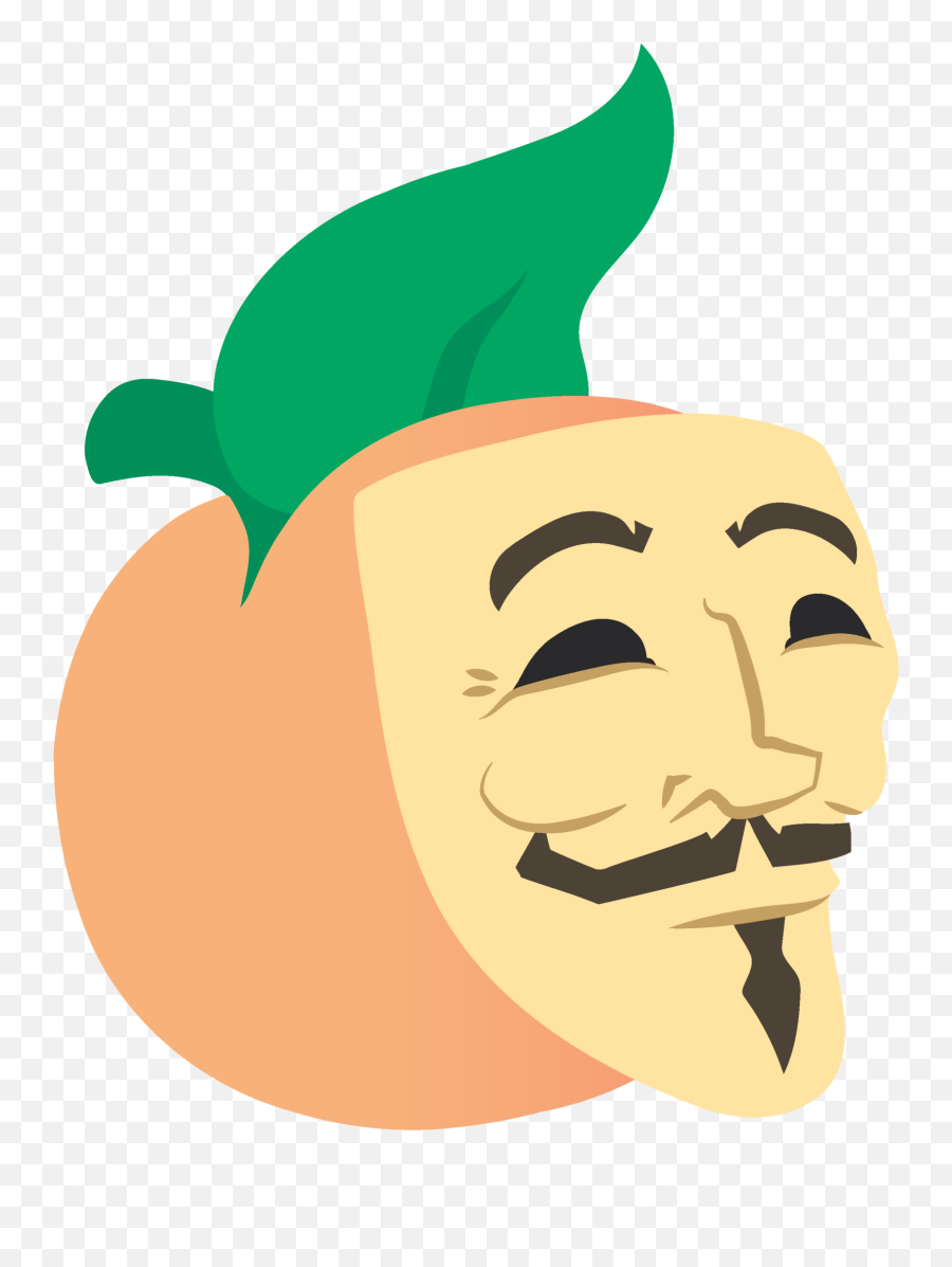 Art - The Sneaky Peach Fictional Character Emoji,How To Put A Peach Emoticon In A Picture