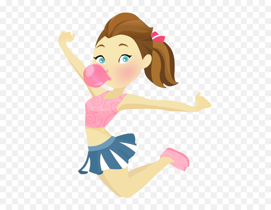 Posted By Rumi Bumrah At - Boneca Lider De Torcida Png Emoji,Cheerleader Emoji