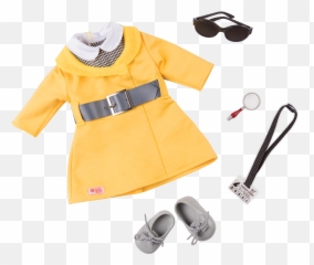 Retro Theme - Our Generation Dolls Our Generation Detective Outfit Emoji,Yellow Emoji Outfits