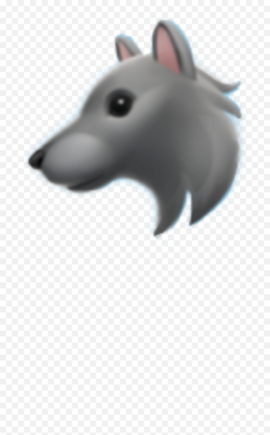 Teenwolf Wolfemoji Sticker By Justanothertwdlover - Wolf Emoji,Apple Vs Droid Emojis