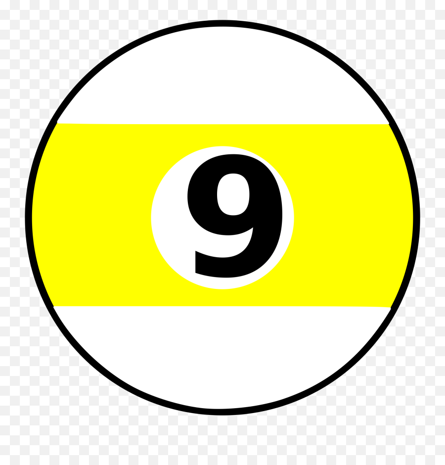 File9ballsvg - Wikipedia 9 Ball Clip Art Emoji,Pools Closed Emoticon