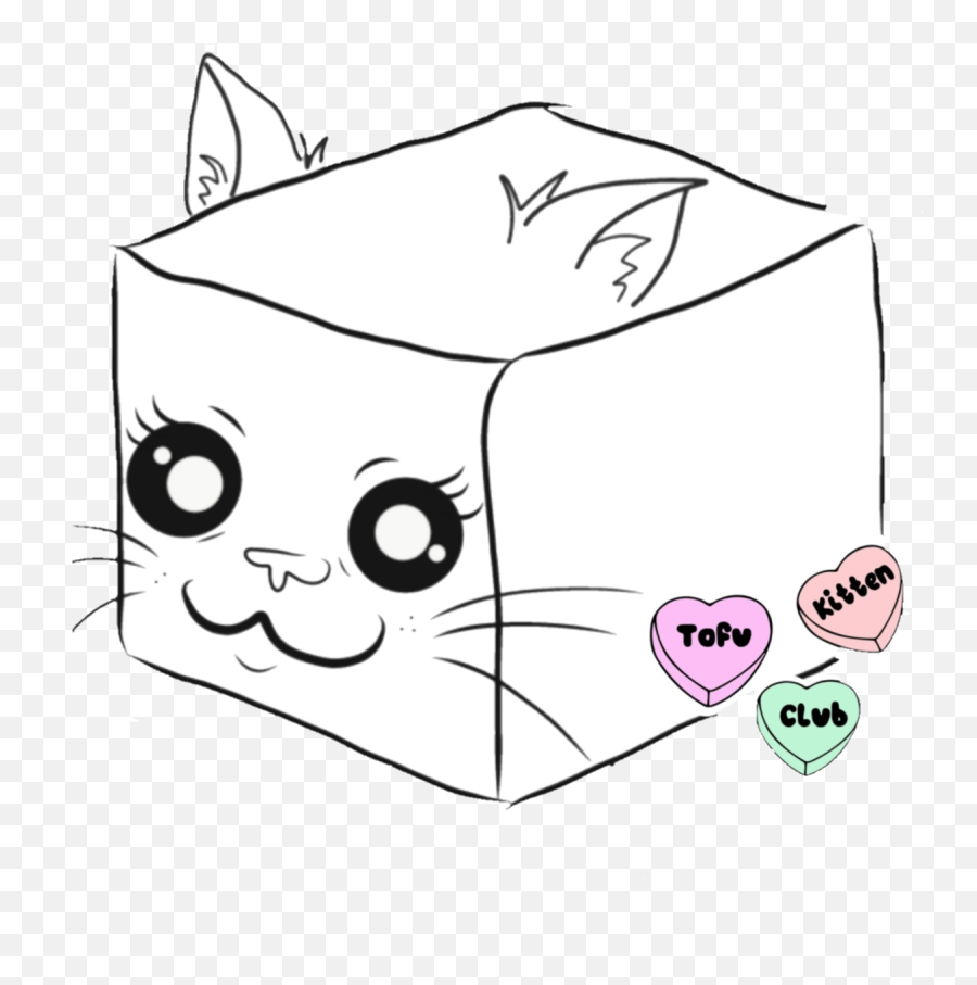 Logo Transformation U2014 Tofu Kitten Club Emoji,Kitten Face Emoticon