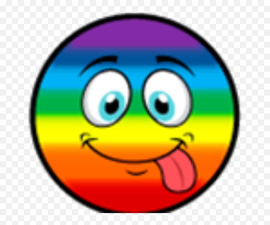 Rainbow Cheeky Emoji,Emoji Cale