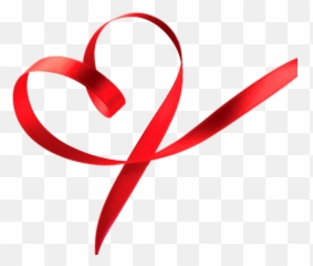 Heart In Ribbon Style Png Image - Red Ribbon Heart Png Emoji,Red Ribbon Emoji