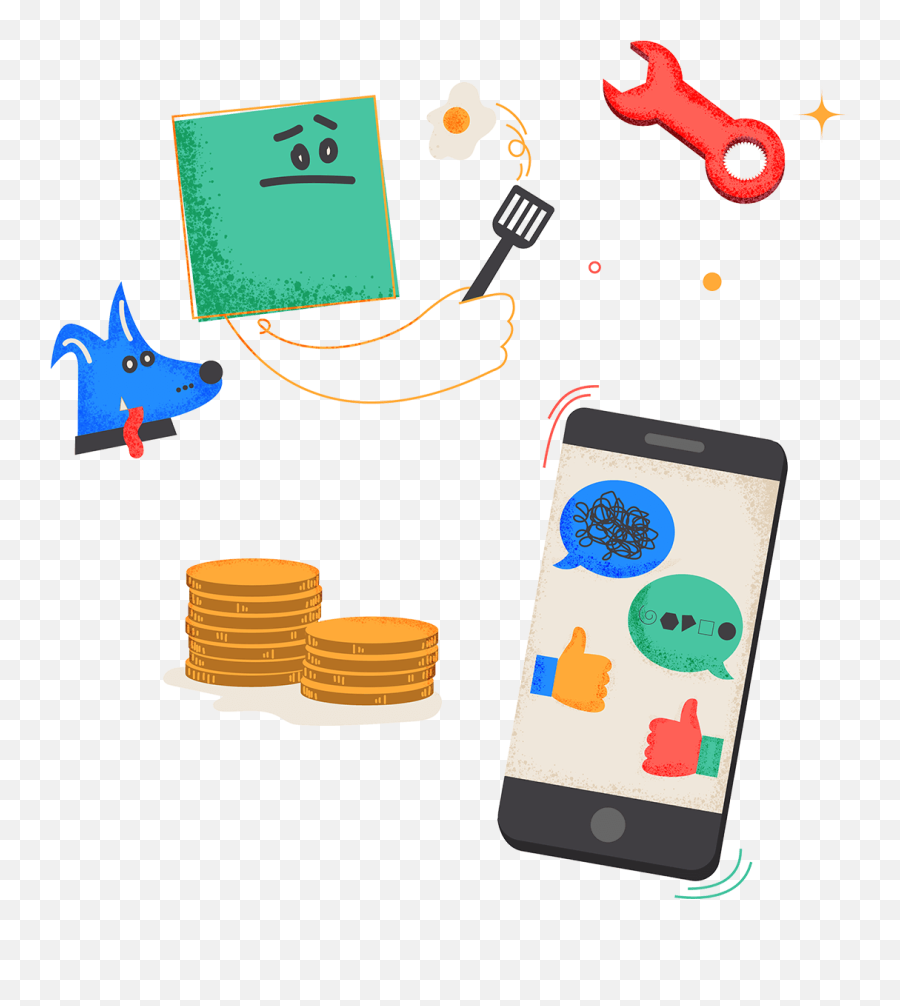 A Global Way To Pay Illustration Clipart - Full Size Clipart Emoji,Galaxy Emojis Equals Iphone