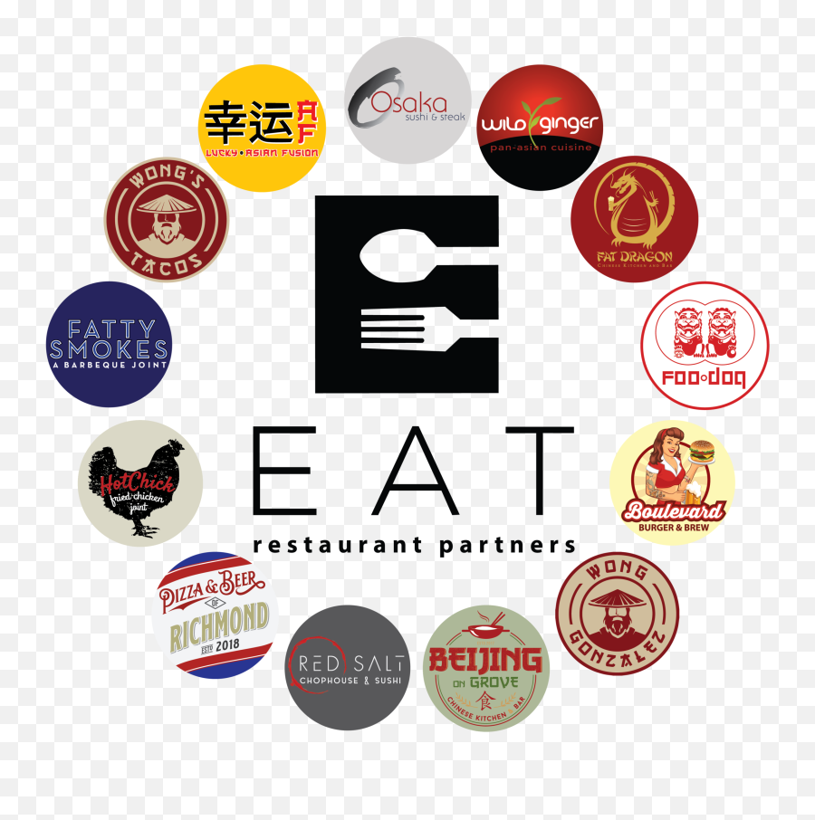 We Are Eat Restaurant Partners Emoji,Fat Beard Emoticon