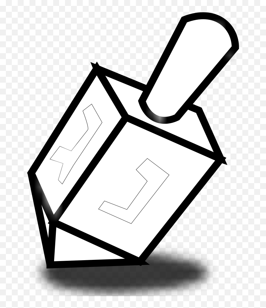 Blue Dreidel Shape Png Svg Clip Art For Web - Download Clip Emoji,Chanukah Emojis