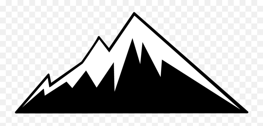 Hidef Mountain Clip Art At Vector Clip Art Image 6 - Clipartix Mountain Clipart Black And White Emoji,Mountain Emoji Transparent