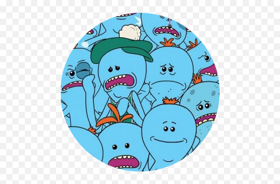 Salut Cest Moi Monsieur Larbin - Mr Meeseeks Emoji,Meeseeks Emoji