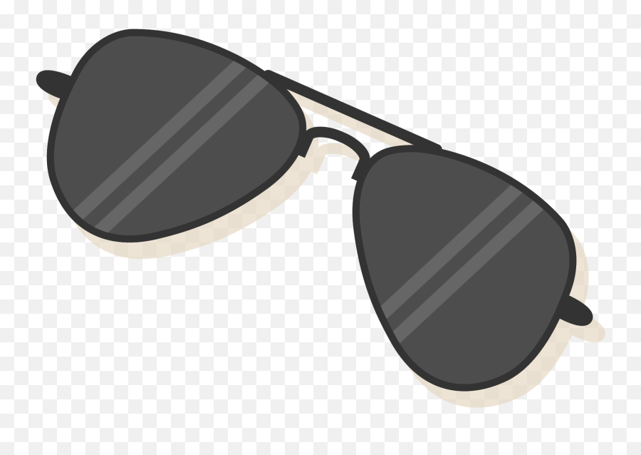 Sunglasses Clipart Transparent Background Sunglasses - Transparent Background Cartoon Sunglasses Png Emoji,Sunglasses Emoji Transparent Background
