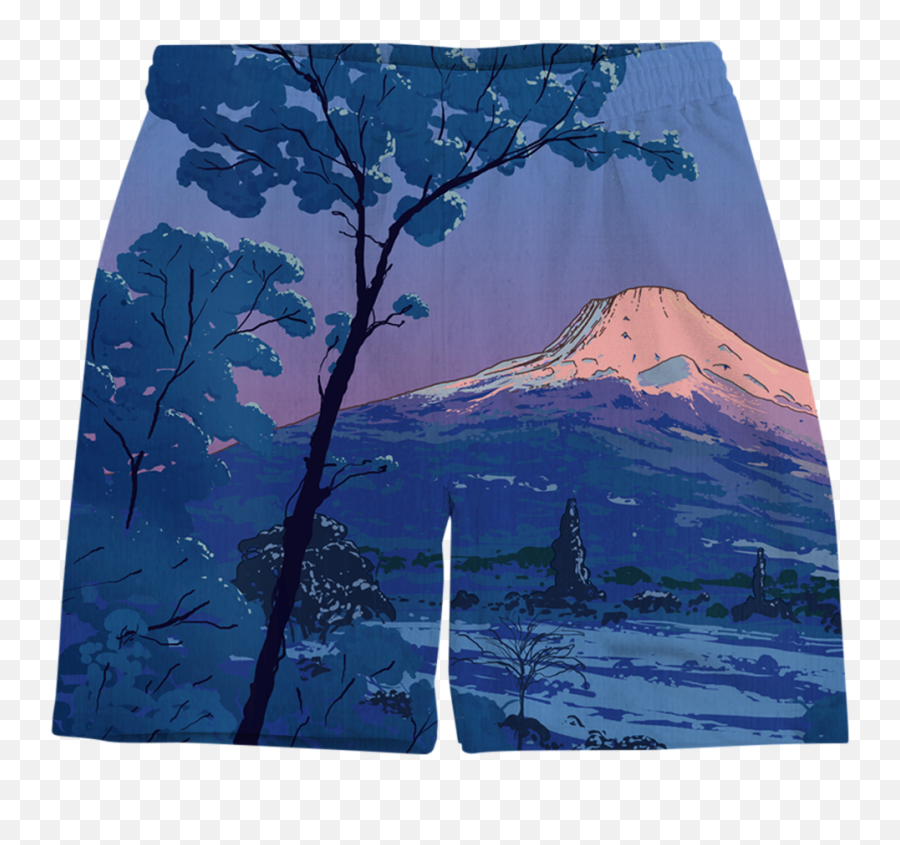 Mount Fuji Joggers Active Pants - Hoodie Emoji,Girls Emoji Joggers
