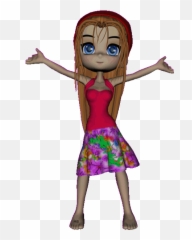 Animated - Fictional Character Emoji,Girl Emoji