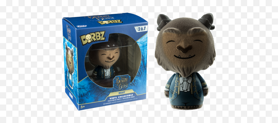 Beast 267 Flocked Dorbz Beauty And The - Fictional Character Emoji,Emoji Action Figures